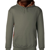 Adult Athletic Fleece Camo Accent Hooded Sweatshirt